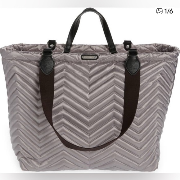 Rebecca Minkoff Sienna Quilted Nylon Tote - Picture 2 of 6